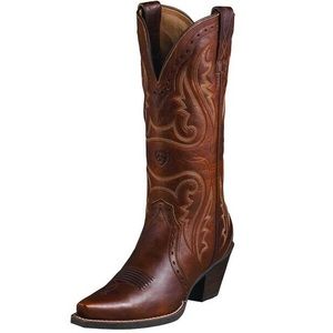 Ariat Heritage Western X brown pointed western 9.5